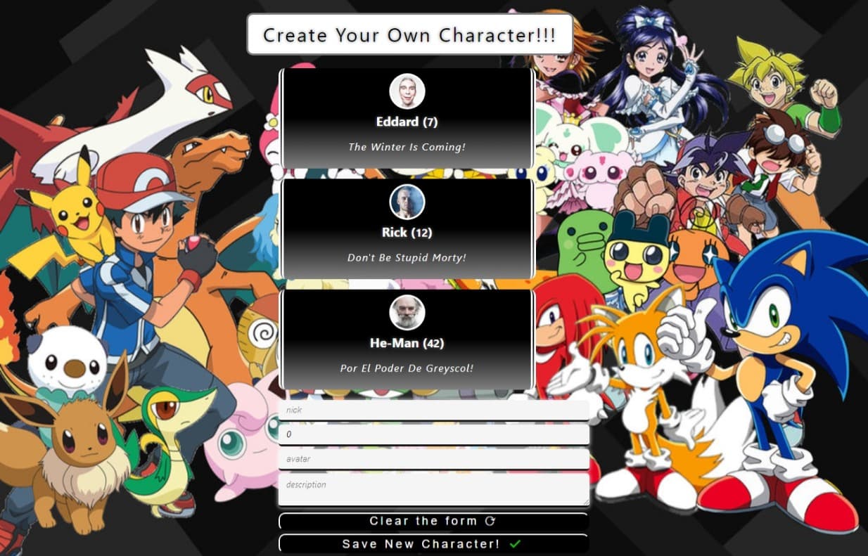 create-character-page